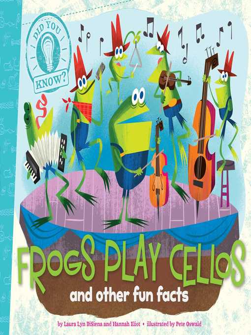 Title details for Frogs Play Cellos by Laura Lyn DiSiena - Wait list